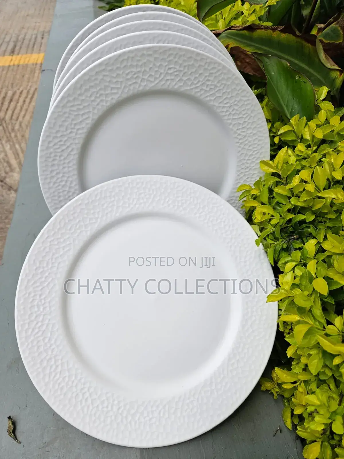 Classy Beautiful Ceramic Plates,Per Set of 6 PCS