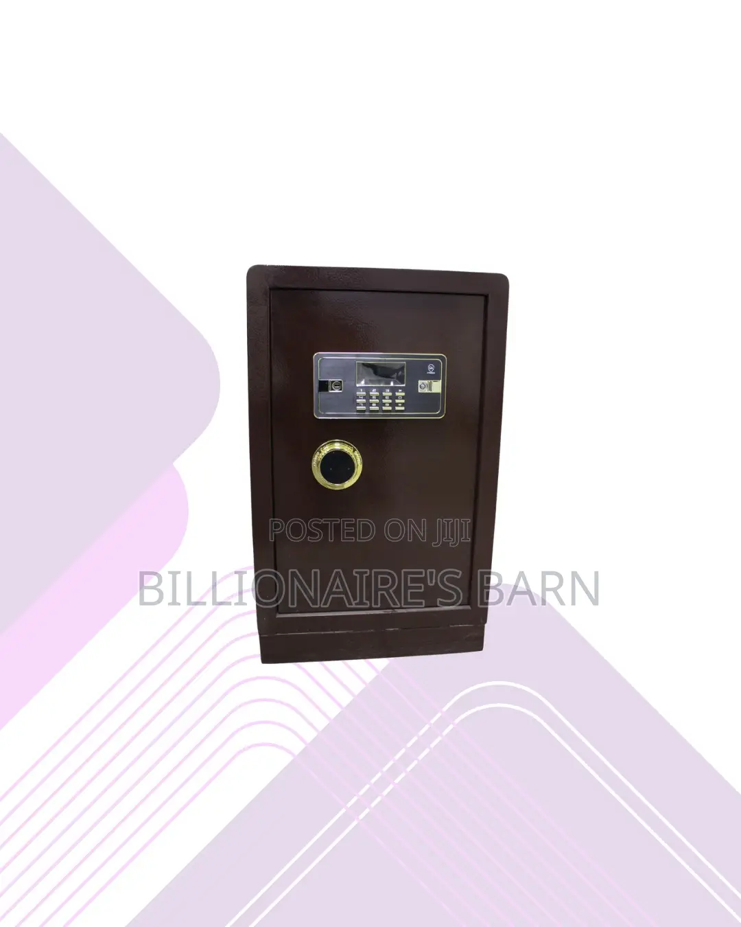 Fireproof Biometric Safe 70 Kg Programmable Keypad and Dual Alarm
