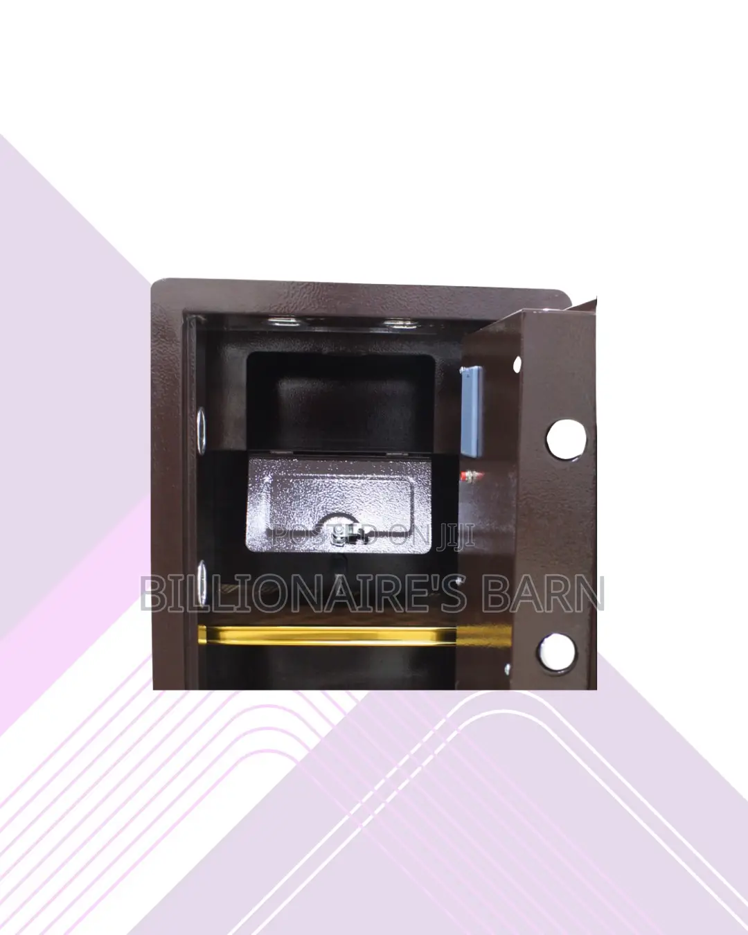 Fireproof Biometric Safe 70 Kg Programmable Keypad and Dual Alarm