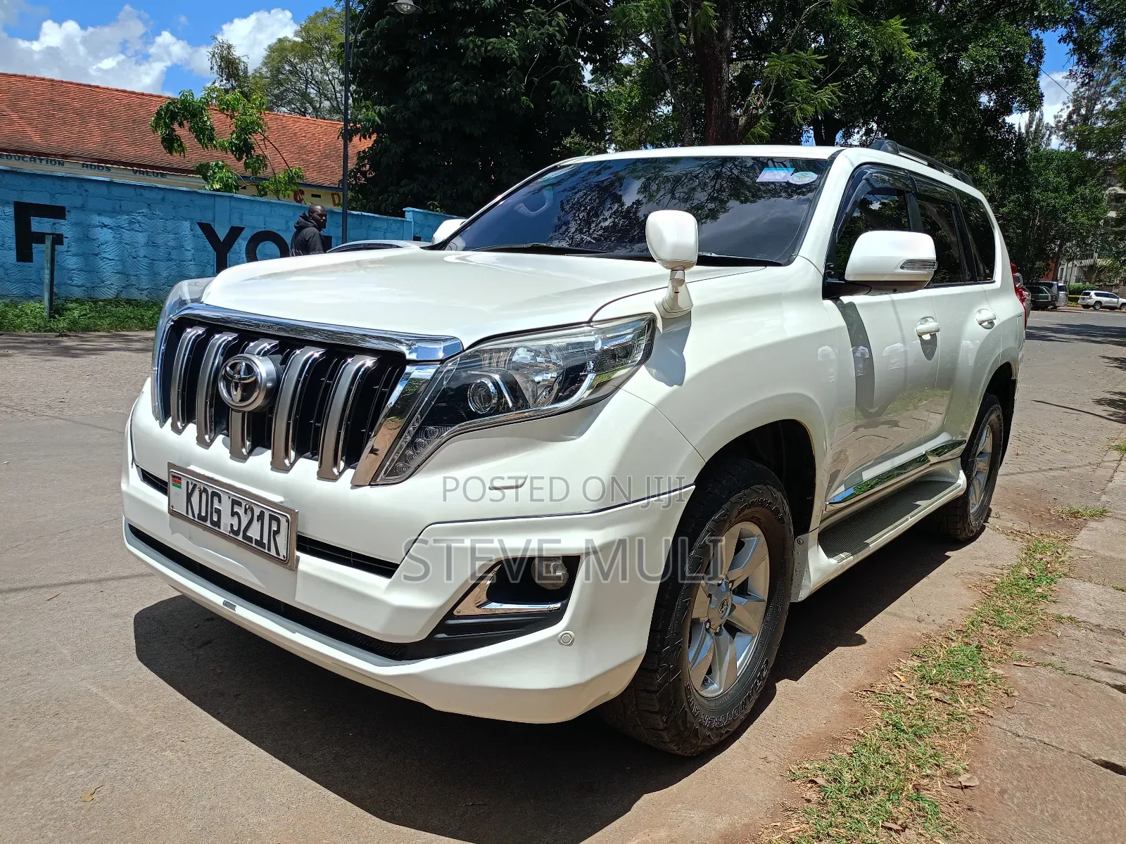 Toyota Land Cruiser Prado 2016 White