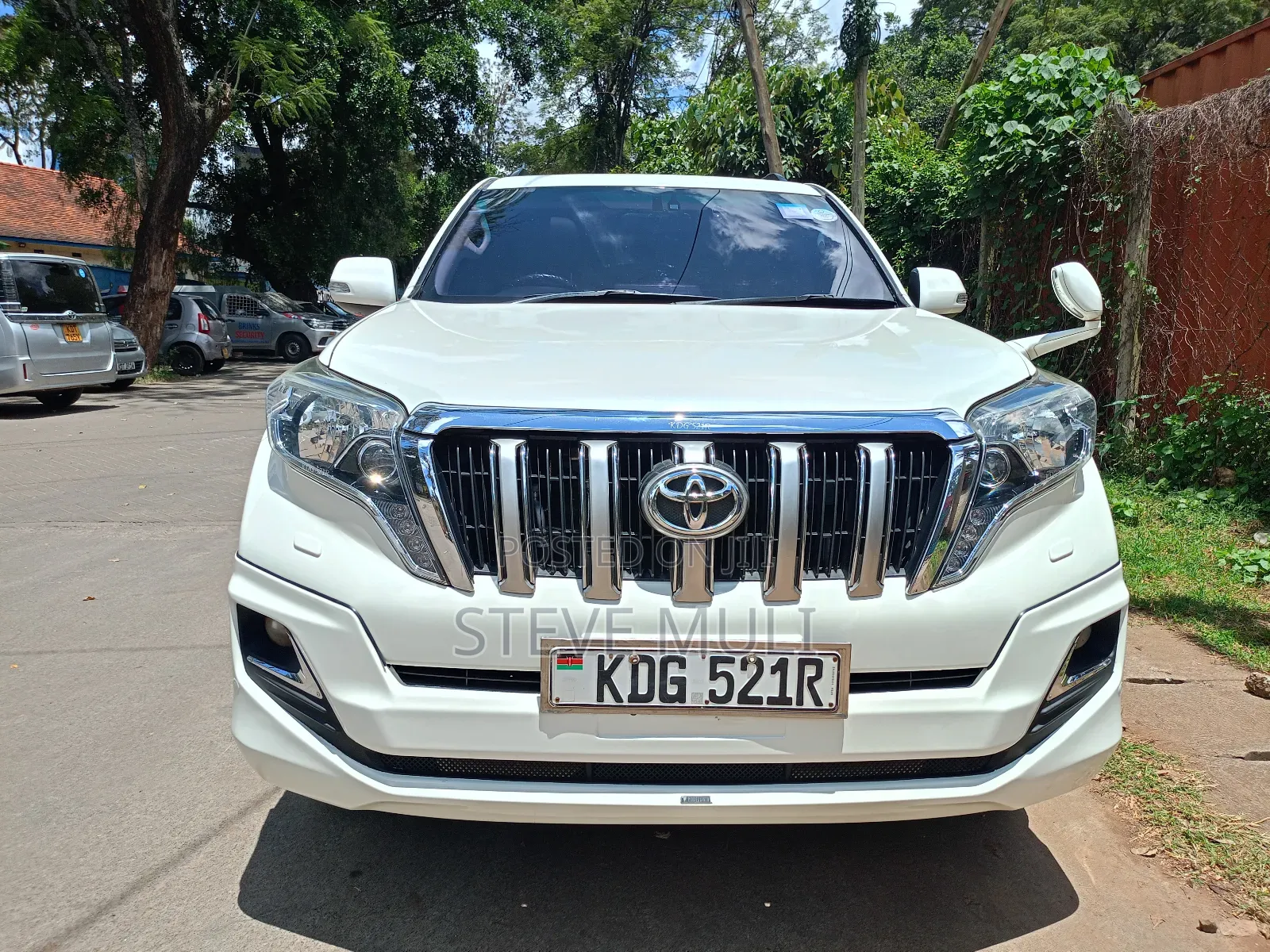 Toyota Land Cruiser Prado 2016 White