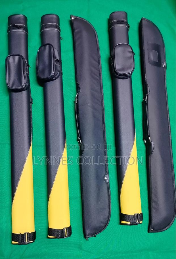 Half Leather Cue Bags