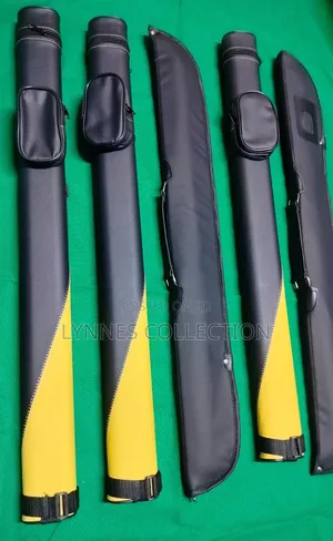 Half Leather Cue Bags