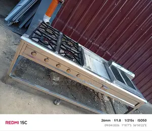 Sleek Stainless Gas Cooker for Sale! Commercial-Grade, Heavy-Duty