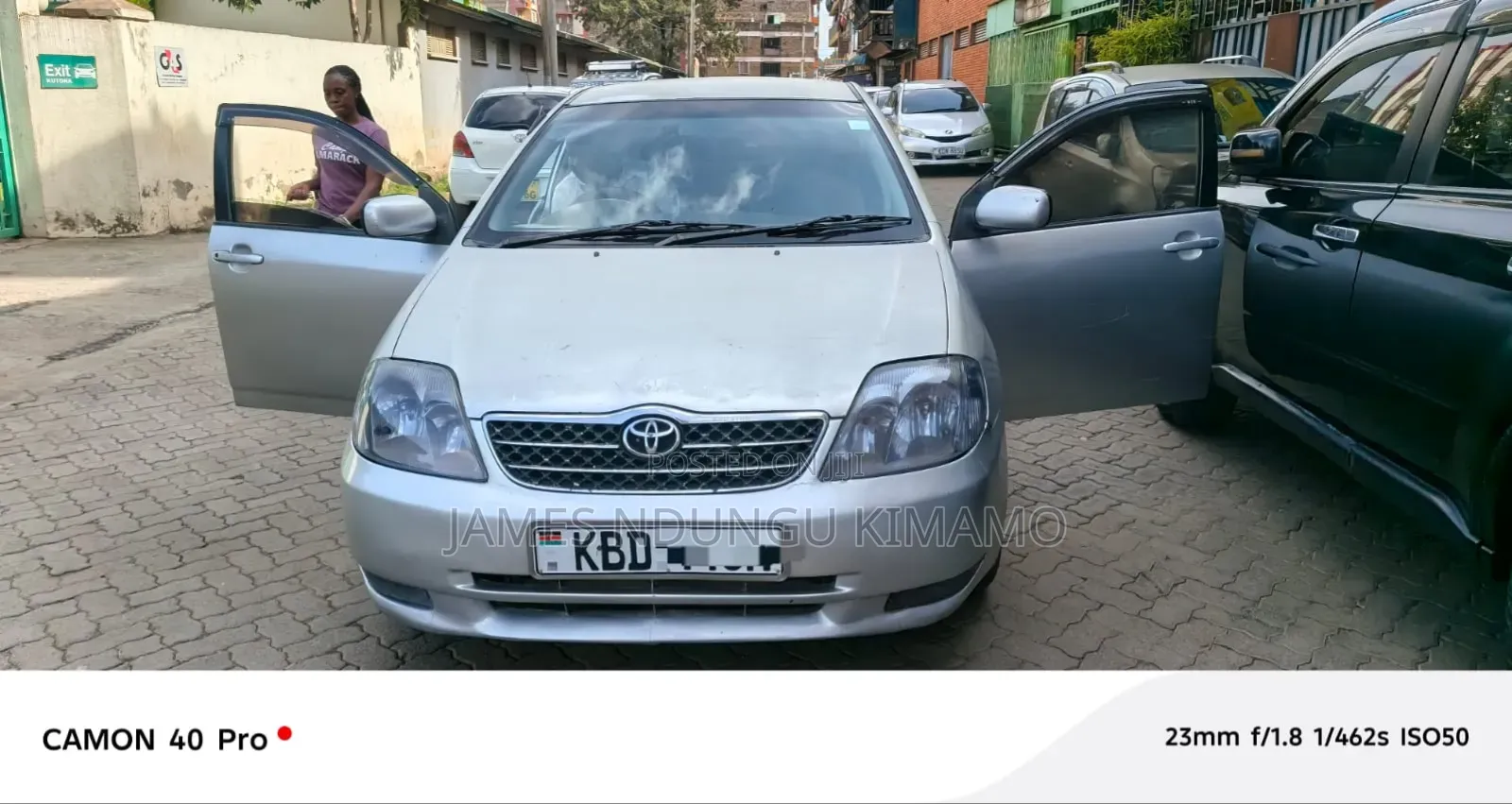 Toyota Corolla 2004 Silver