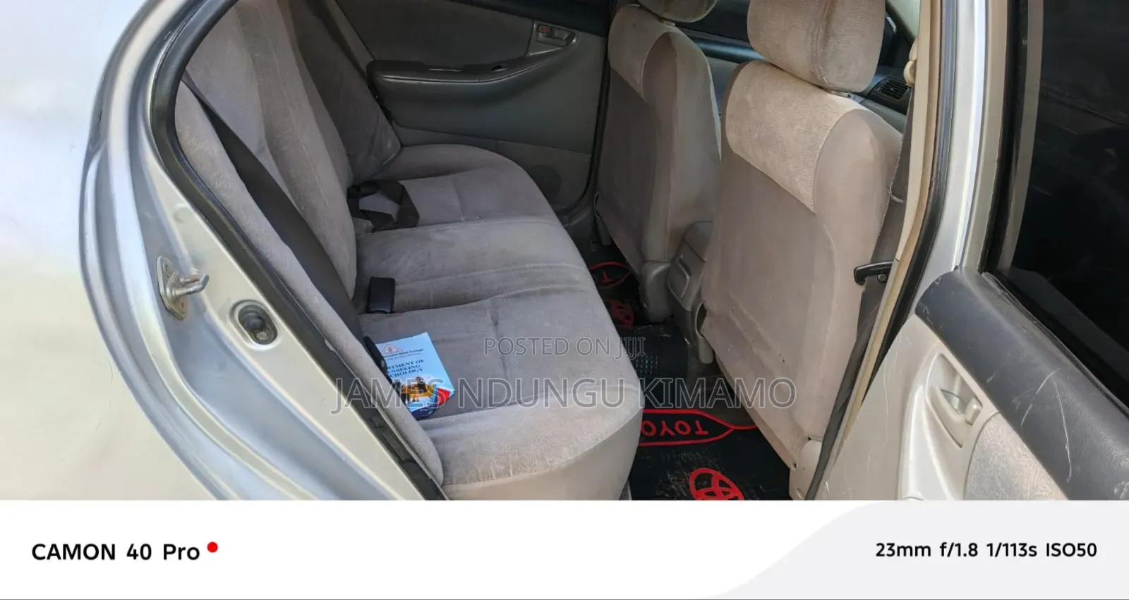 Toyota Corolla 2004 Silver