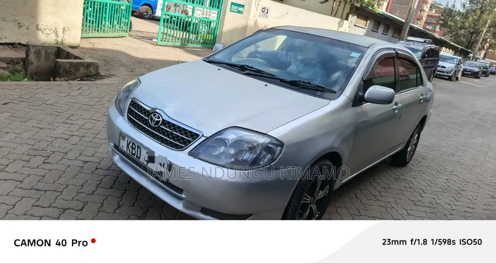 Toyota Corolla 2004 Silver