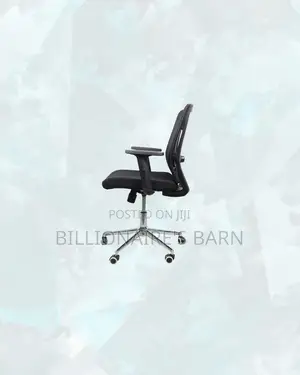 The Barn Origin Chair Mid Back Chrome Base Office Support