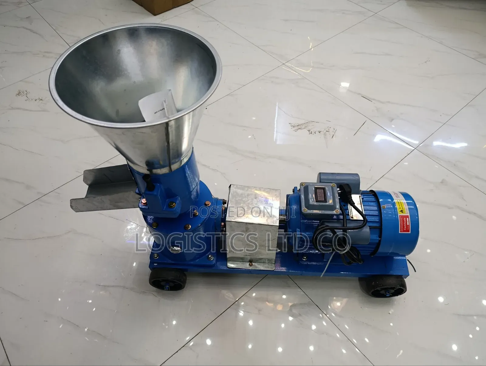 Feed Pellet Machine, Animal Feed Mill Machine With 3hp Motor