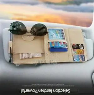 Car Sun Visor Documents Organizer - Zy