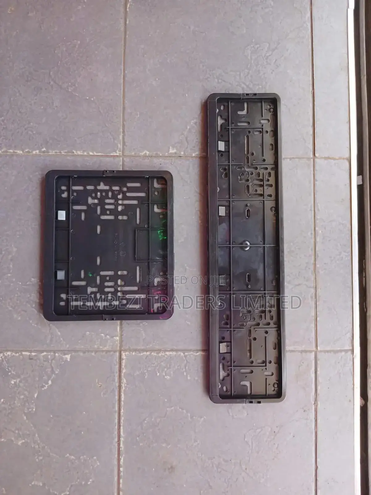 New Plastic Number Plate Holders
