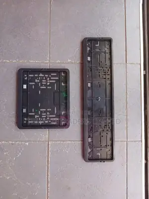 New Plastic Number Plate Holders