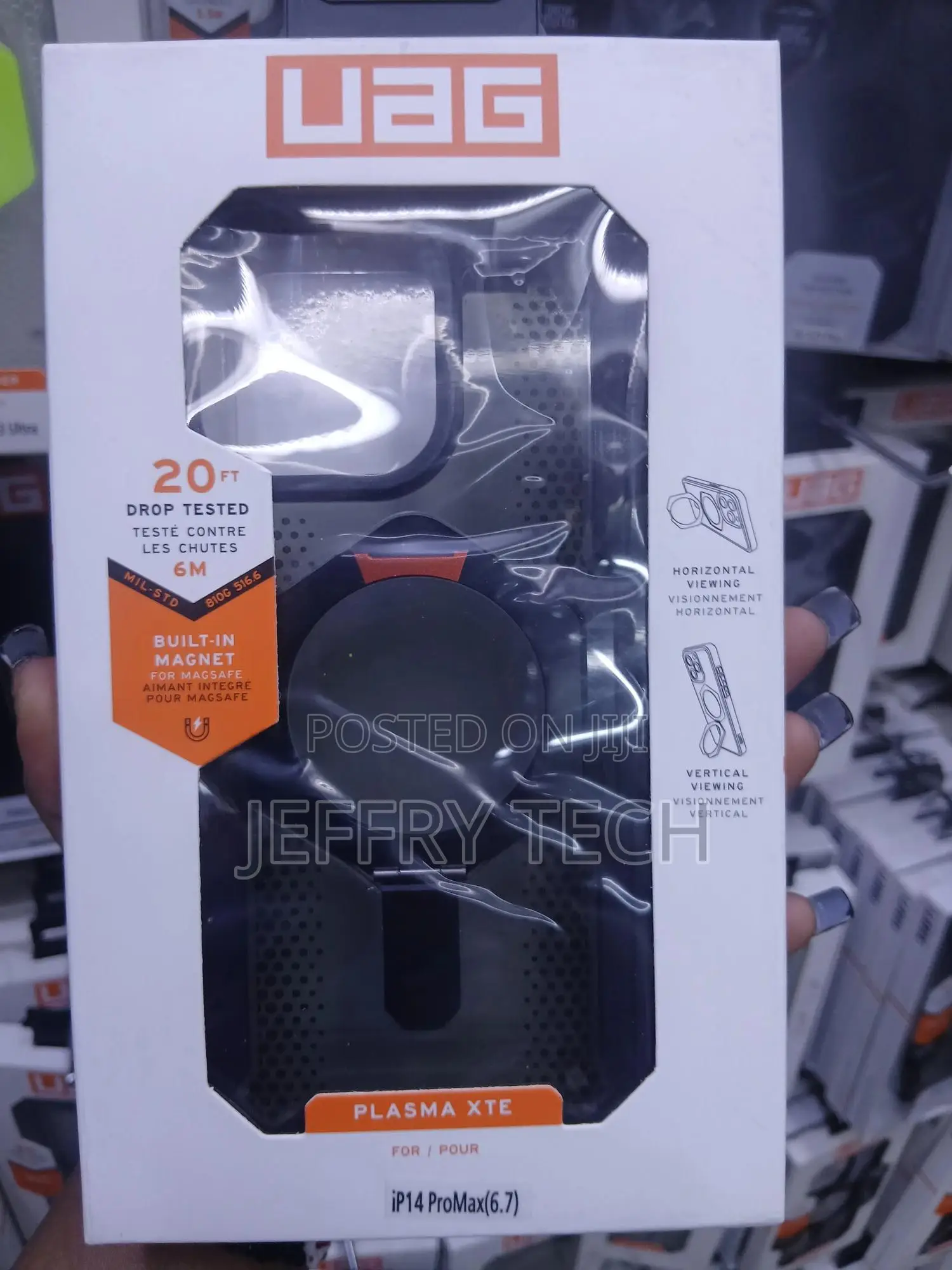 Uag) Plasma Xte Magsafe Case for the Apple iPhone 14 Pro Max.