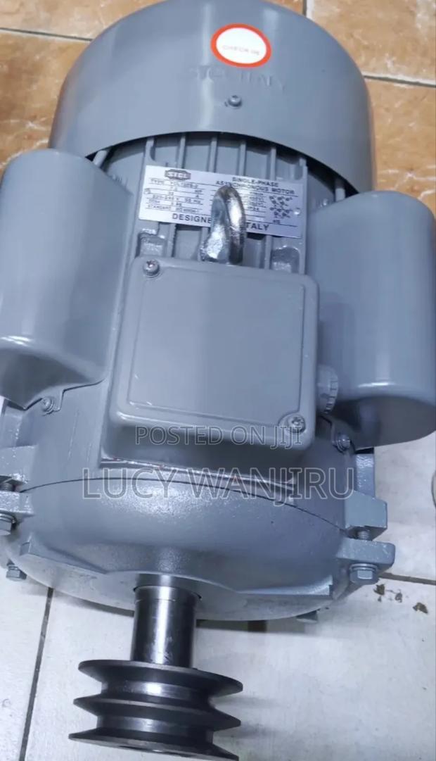 High Speed Single Phase Motor - main view