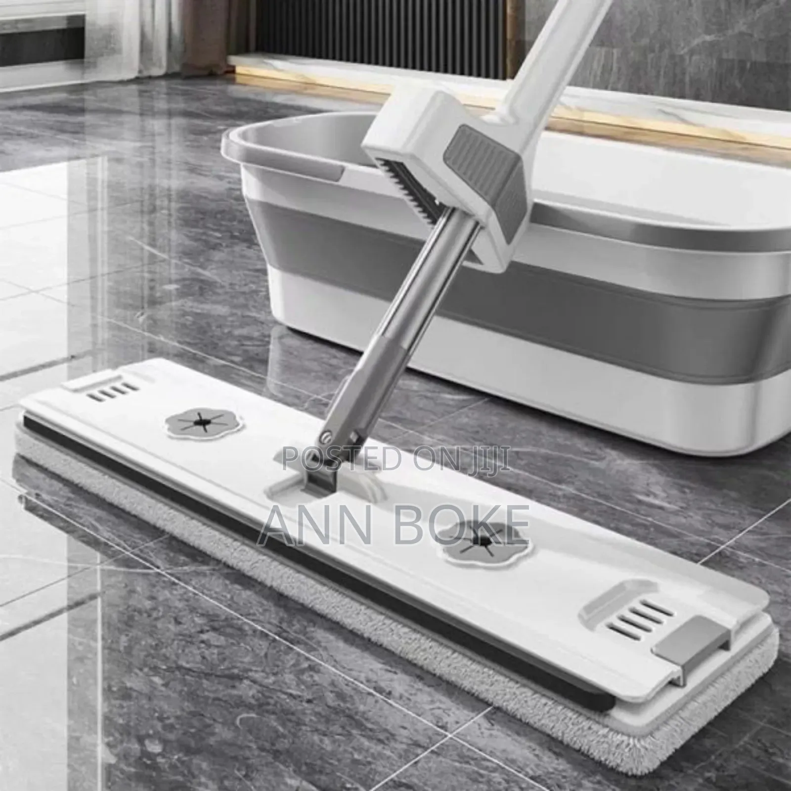 Bucket Mop Household Flat Mops Hand-Free Mop Bucket Set Lazy