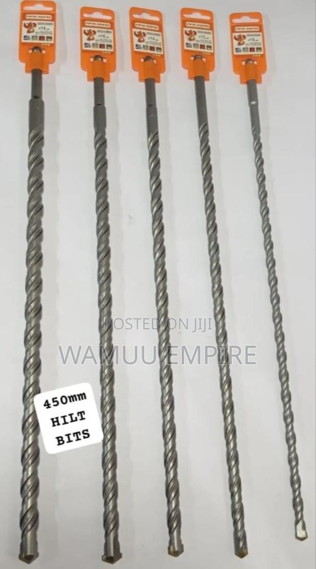 450mm Hilt SDS-Plus Hammer Drill Bits