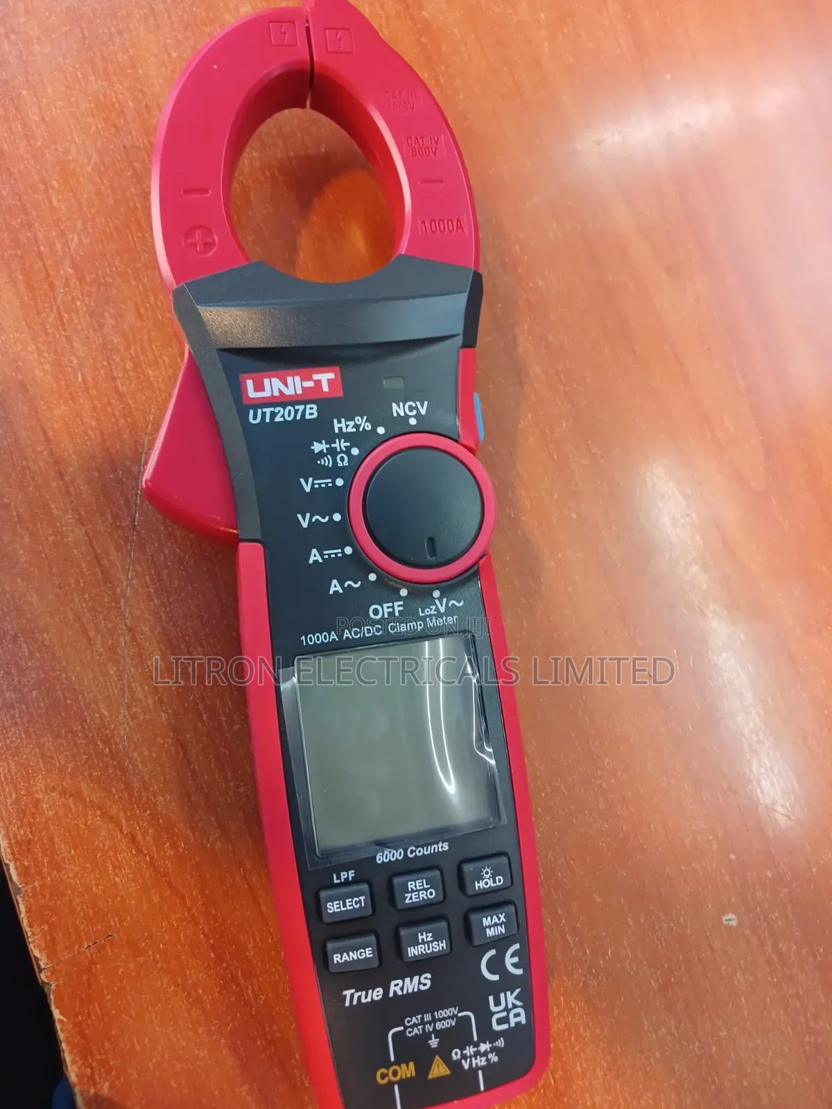 Ut207b Digital Clamp Multimetre
