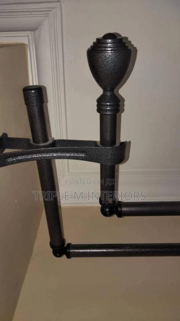 Stylish Curtain Hanging Rods | Clean Finish