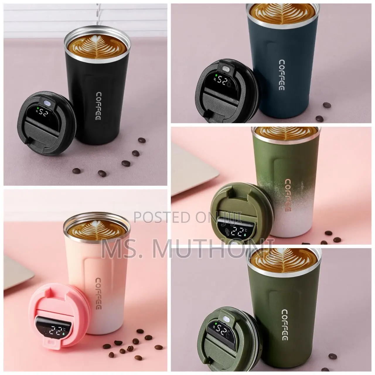 510ml Smart Lid Thermocup / Coffee Mug