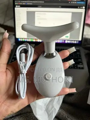 Ems Face and Neck Beauty Device for Skin Lifting and Tightening.