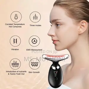 Ems Face and Neck Beauty Device for Skin Lifting and Tightening.