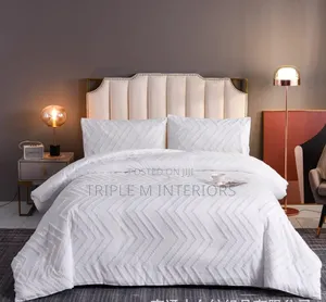 Premium Embossed Wave Cover Set | Rich Interior Look