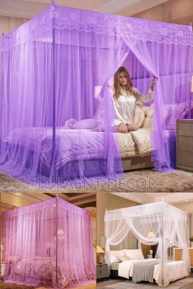 Purple,Pink and White ,All Gender ,Bed Mosquito Nets
