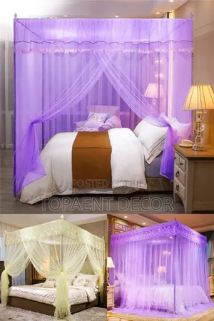 Comfort That Watches Over You ,4 Stand Mosquito Net