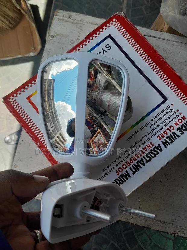 Universal Rear View Assistant Mirror/Bonnet Mirror/Wing Mirror/Fender - thumbnail 2