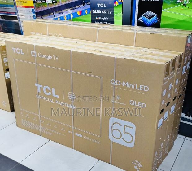 TCL 65” Qd- Miniled Google Tv-65c6k With Onkyo Speakers