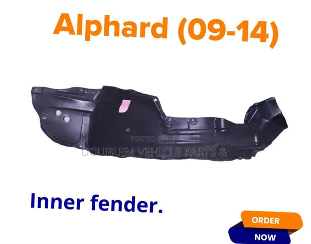 Inner Fender/Stoneguard/Fender Liner Toyota Alphard 2007-2026 Onwards