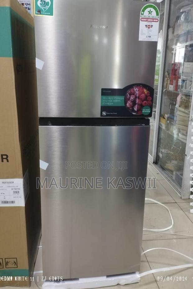 Hisense No Frost Double Door 203liters