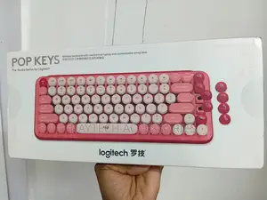 Logitech Pop Keys Mechanical Wireless Keyboard Adjustable Emoji Keys