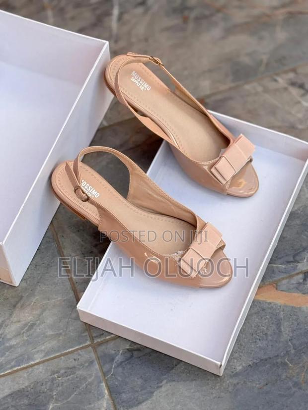 High Quality (Mossimo) Sling-Back Peeptoe Flat - main view