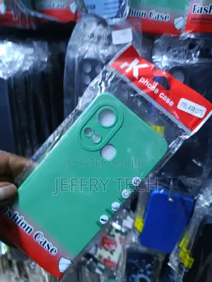 Green Branded Fashion Phone Case for the Itel A58 Lite Smartp