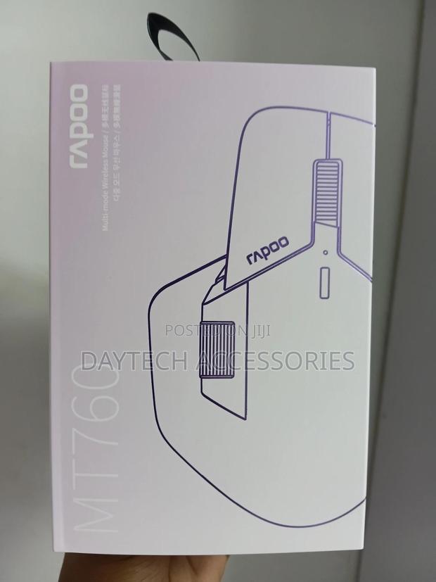 Rapoo Mt760 Multi-Device Wireless Mouse - Black