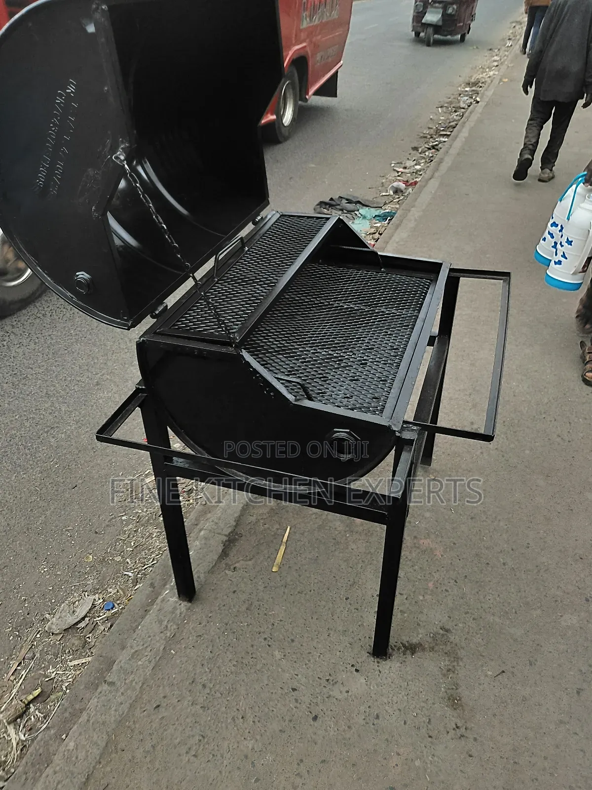 Drum Made Barbecue Grill.