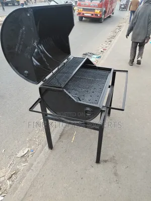 Drum Made Barbecue Grill.