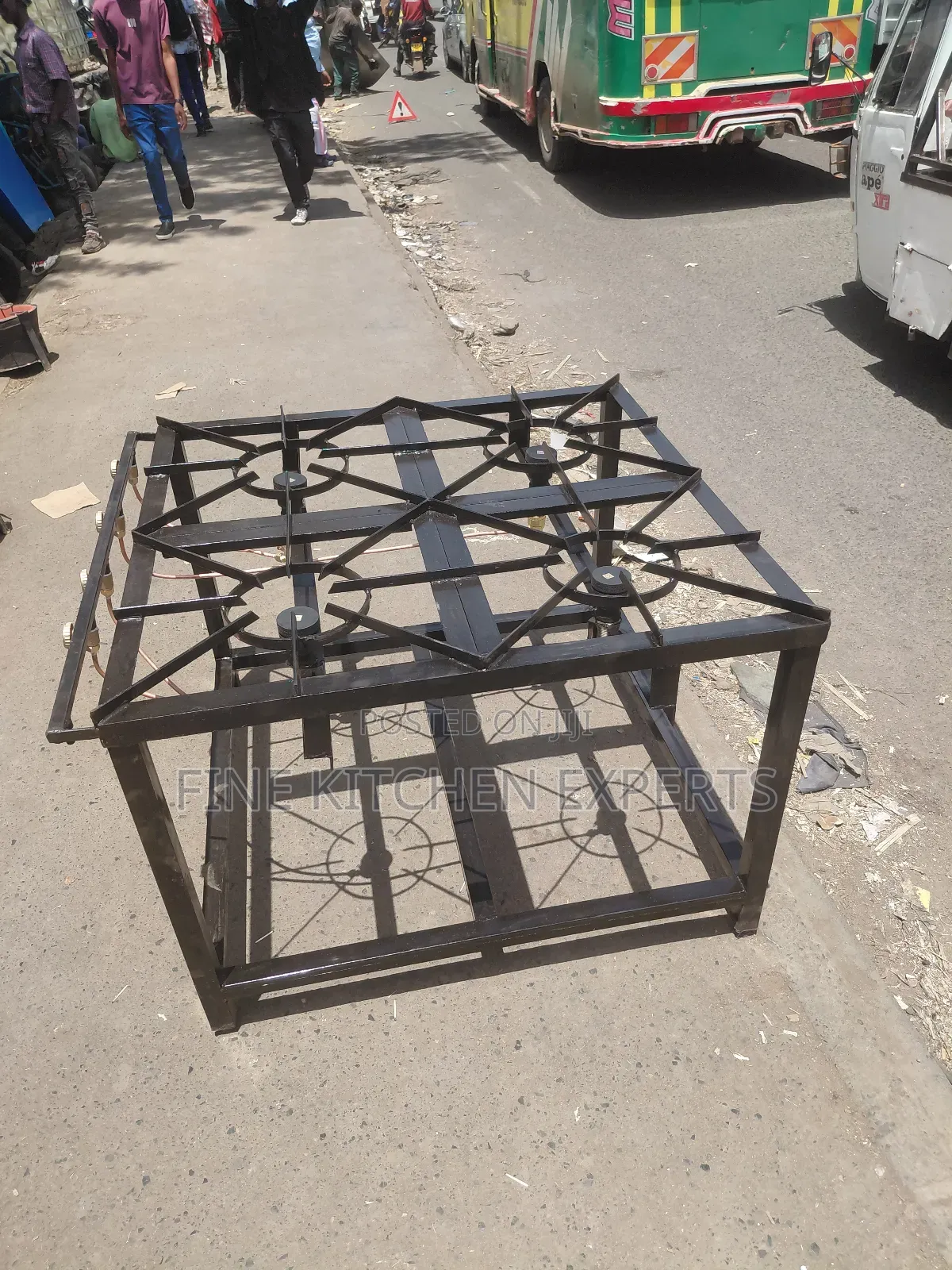 Metallic High Pressure Burner.