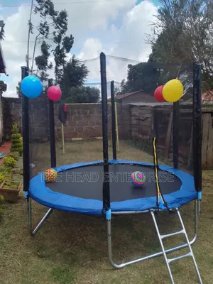 8 Ft Trampoline for Kids Upto 5 Kids