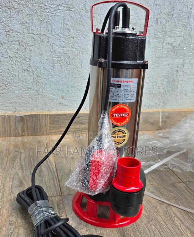 2", 2hp Sewage Pump Electric