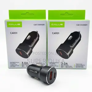 Calus Car01 3.0a Dual Usb Fast Car Charger -Intelligent Flash Charging