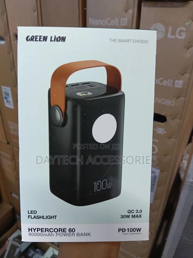 Green Lion Hyper Core 60 60,000mah Power Bank.