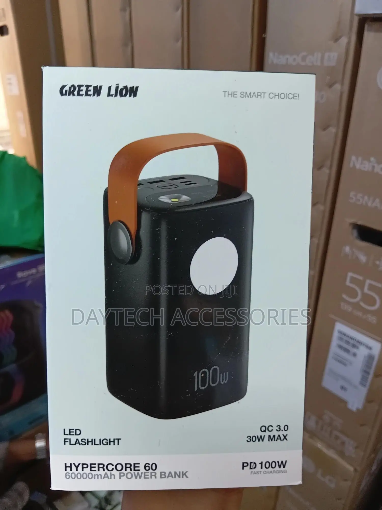 Green Lion Hyper Core 60 60,000mah Power Bank.