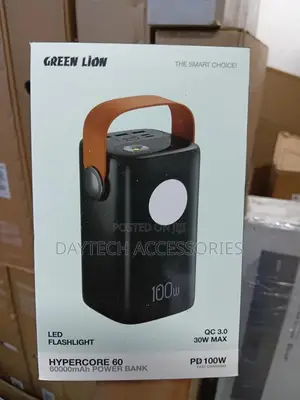 Green Lion Hyper Core 60 60,000mah Power Bank.