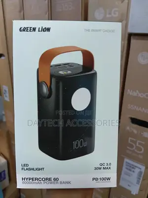 Green Lion 100w Hyper Core 60 Power Bank 60000mah