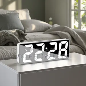 Led Mirror Clock