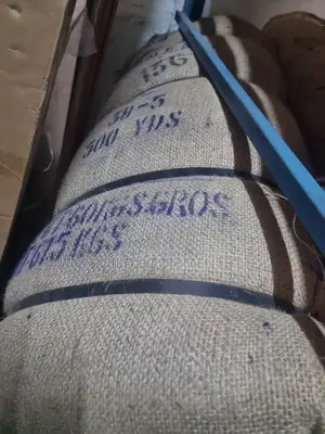 Curing Hesian Cloth