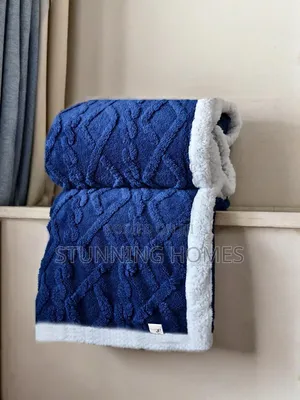 Sherpa Double Sided Throw Blankets