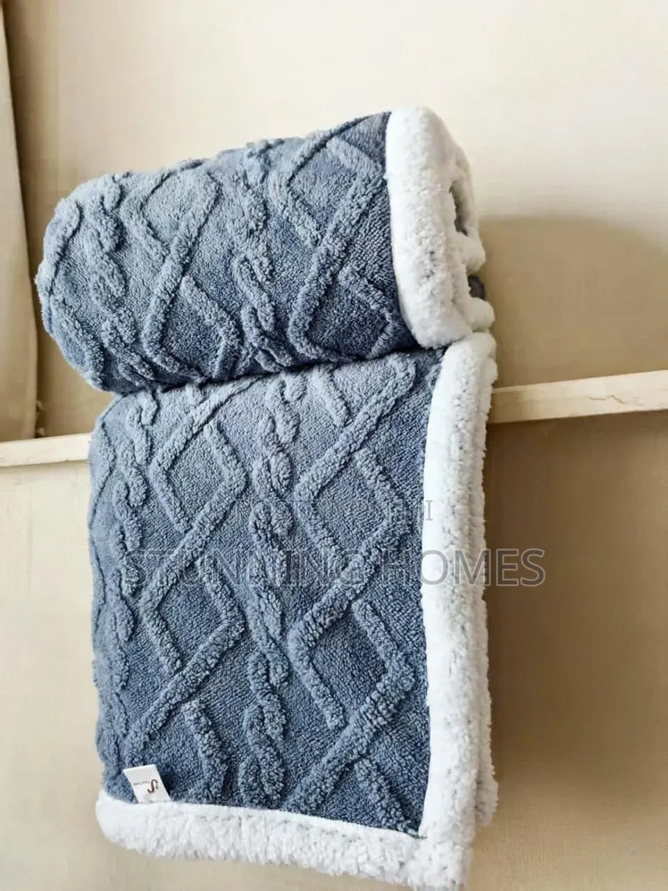 Sherpa Double Sided Throw Blankets